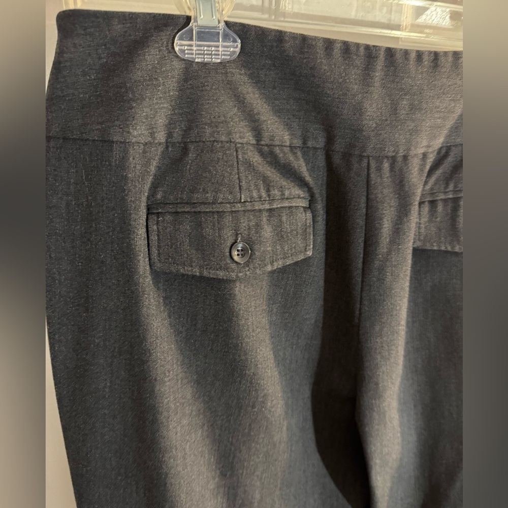 Style & Co. Gray High Rise Wide Leg Stretch Dress Pants Size 16 - Picture 4 of 11